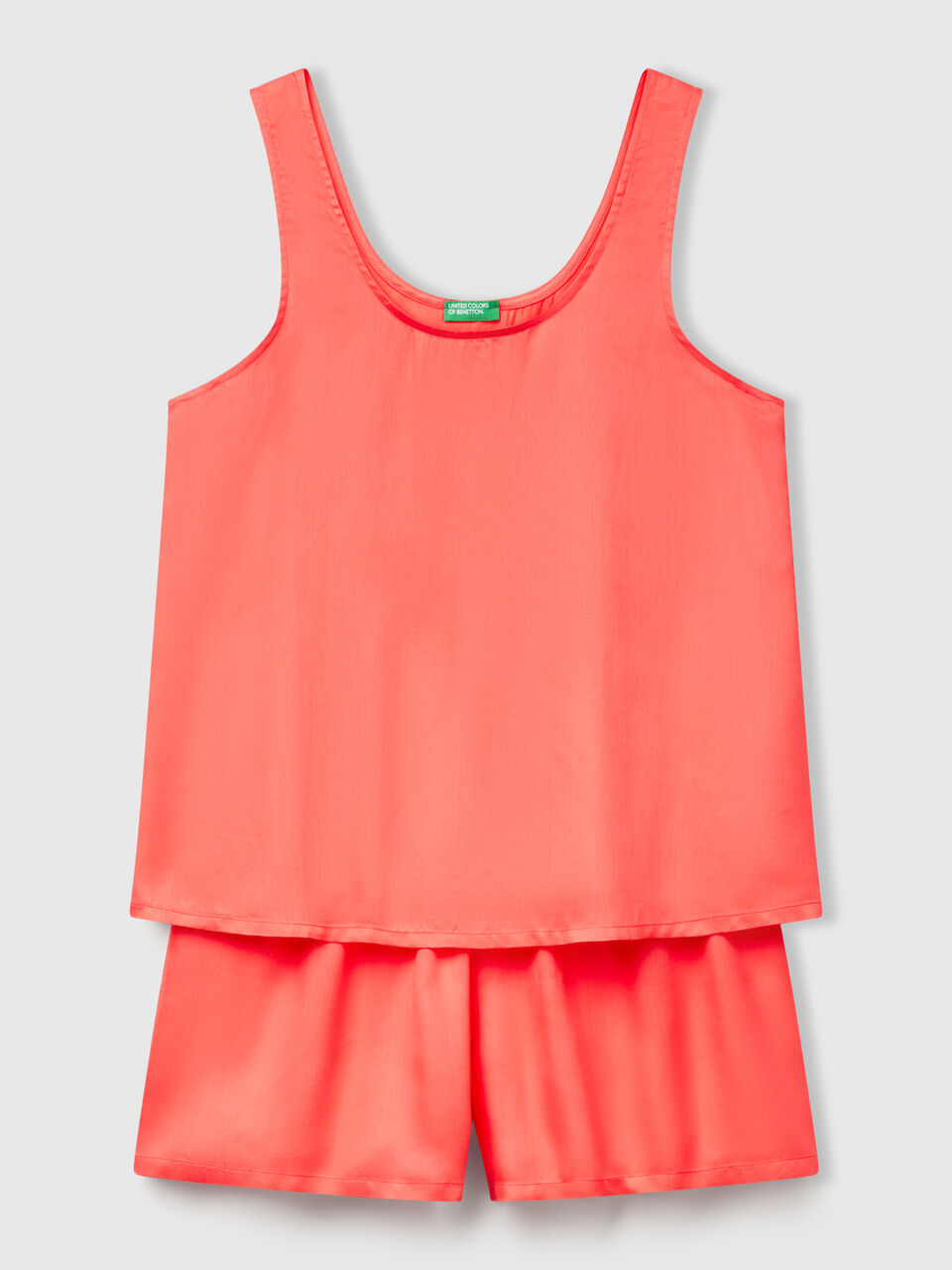 PYJAMA(VEST+SHORTS) Mulher image number 1