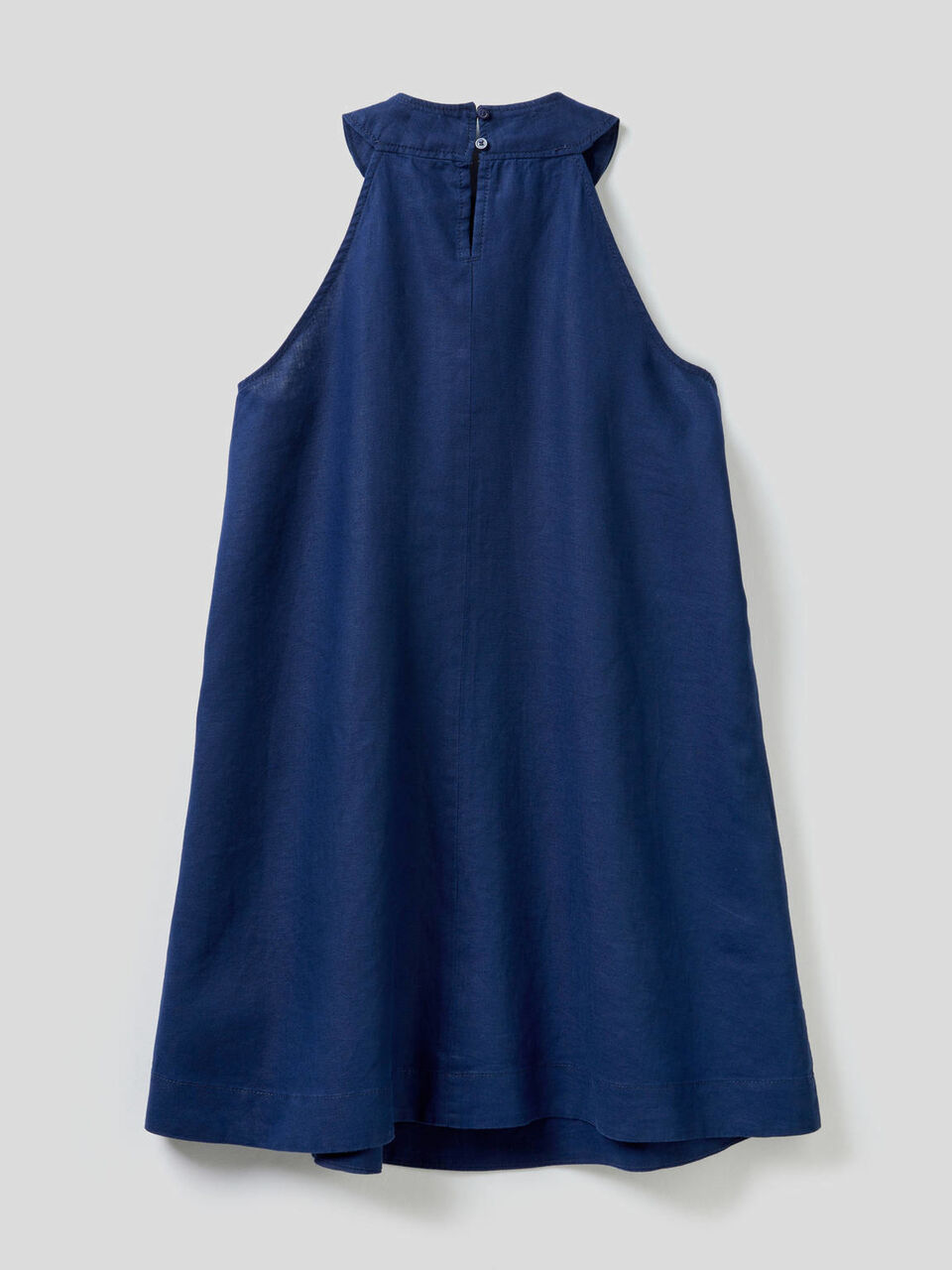 Vestido curto em 100% linho image number 2