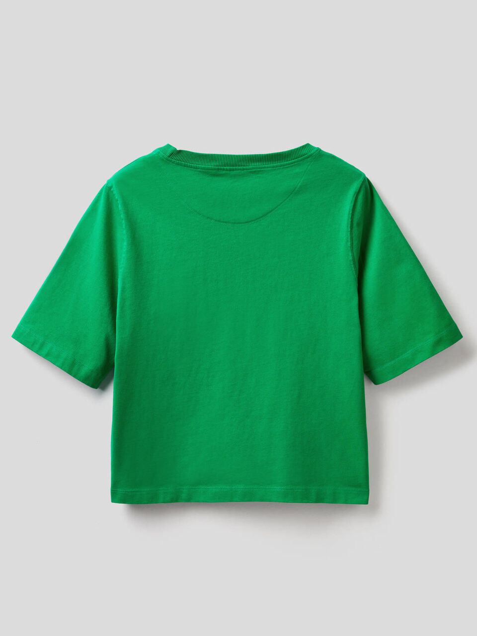 T-shirt boxy fit 100% algodão image number 2