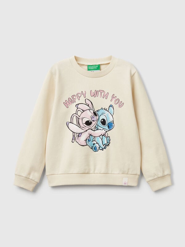 Sweat de gola redonda ©Disney Lilo & Stitch Menina