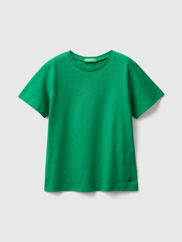 T-shirt em algodão puro Menino