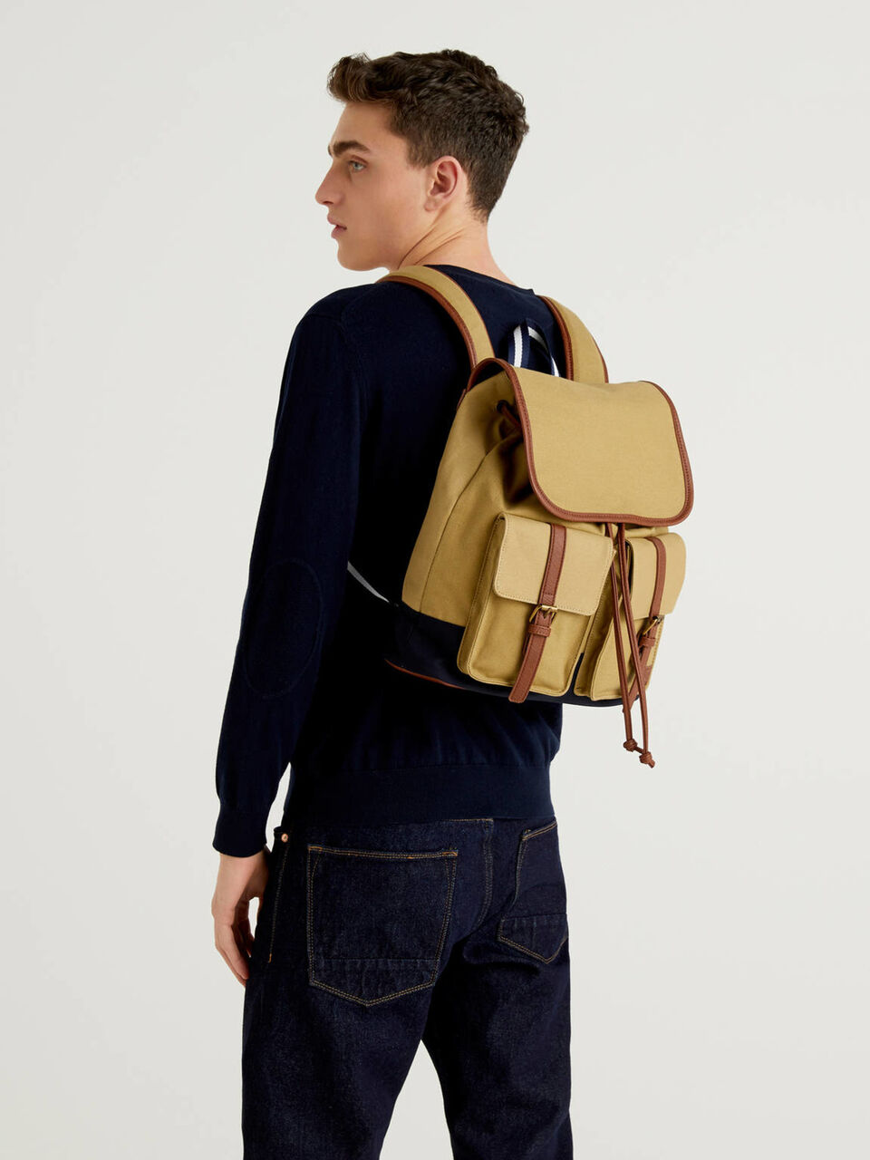 Maxi mochila em tecido image number 2