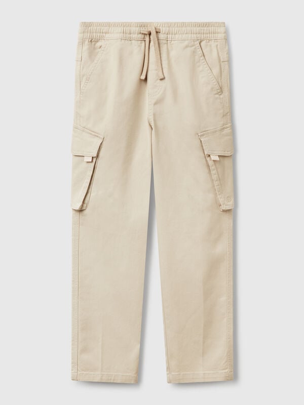 Calças cargo slim fit Menino