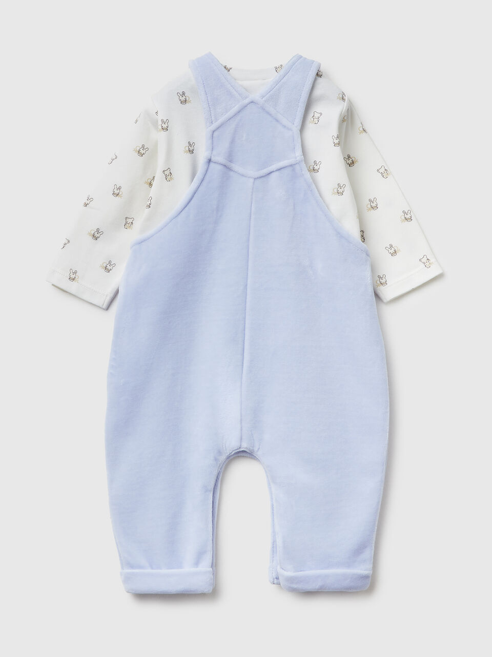 SWEATER DUNGAREE Recém-nascido image number 2