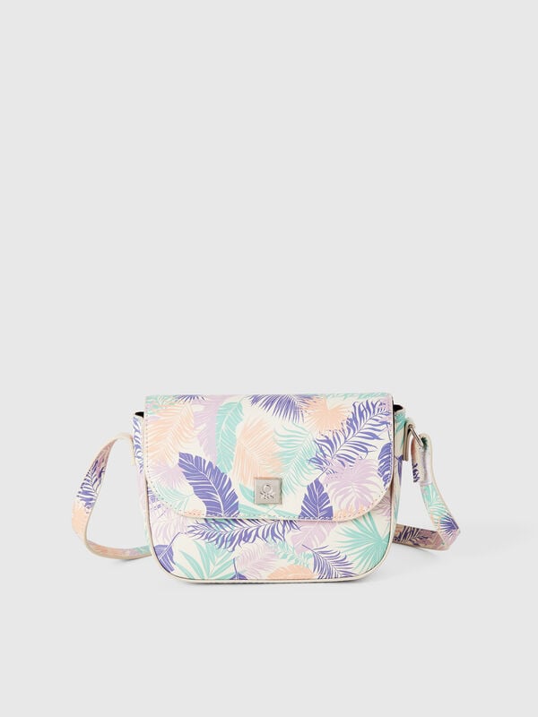 Bolsa tiracolo estampada Menina