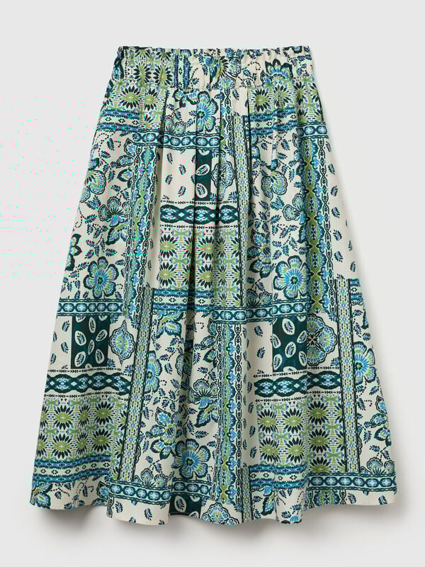 Longuette com estampa bandana Mulher