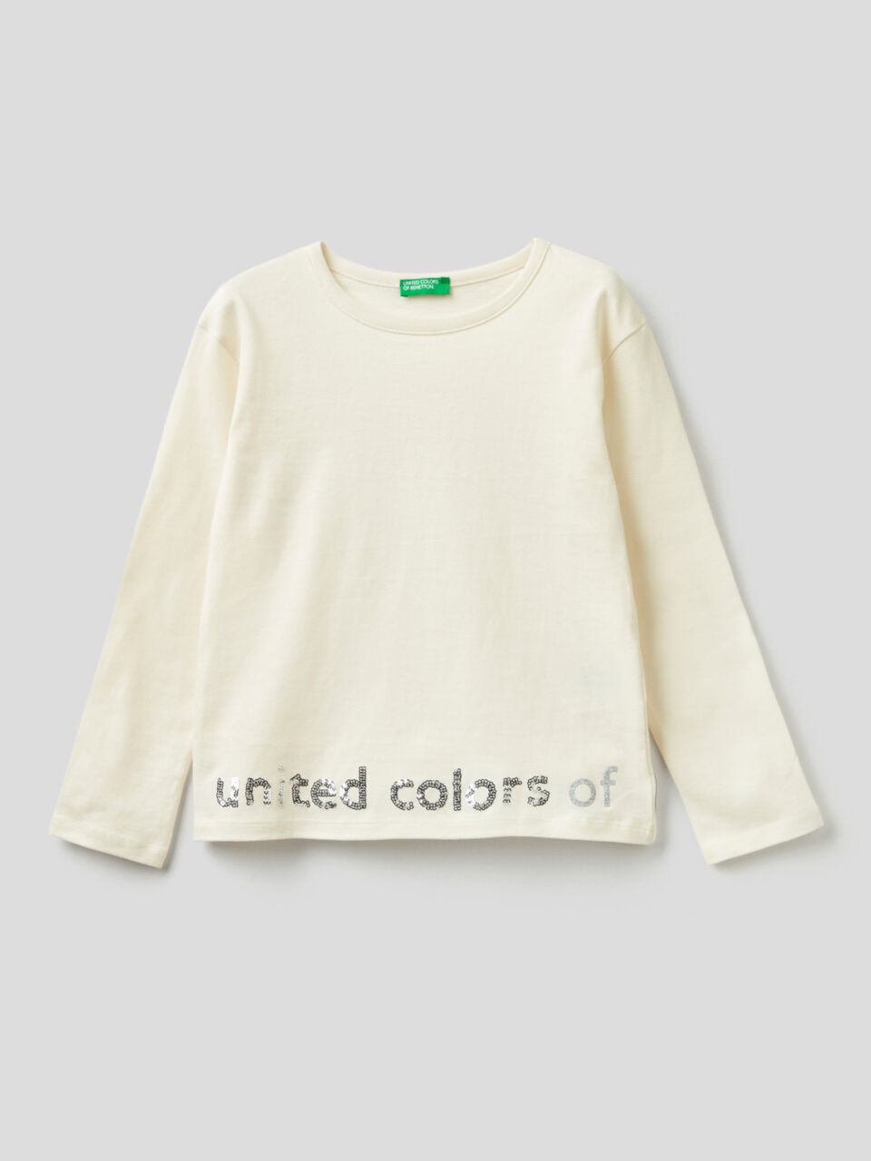 T-shirt com bolso em lantejoulas image number 1