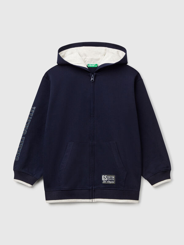Sweat com estampa emborrachada Menino