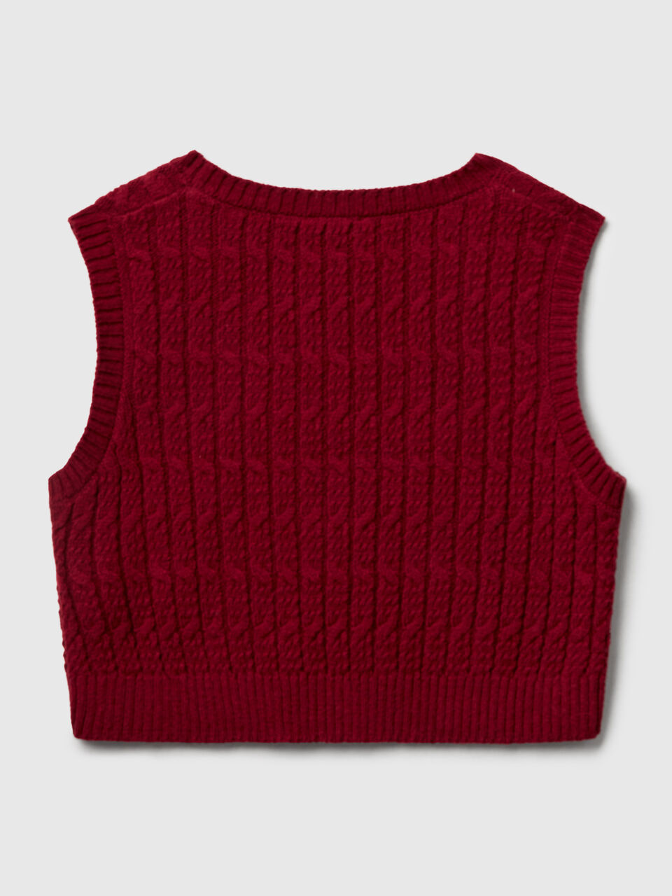 SLEEVELESS SWEATER Menina image number 2