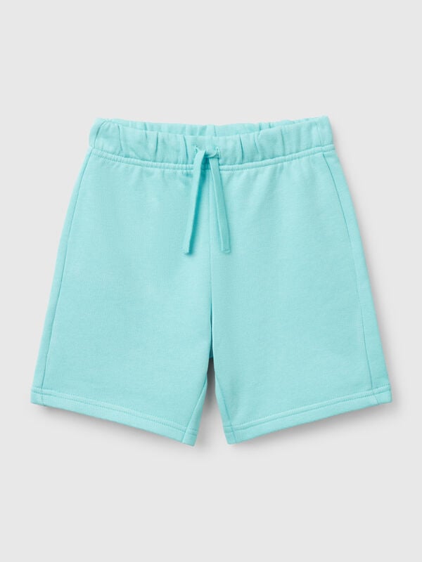 Bermudas em lã de algodão Menino