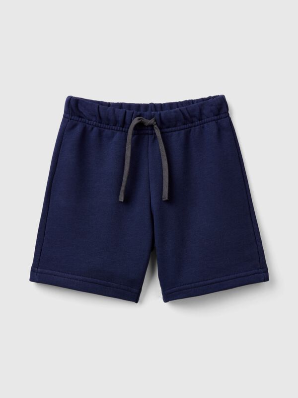 Bermudas em lã de algodão Menino