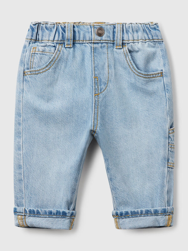 Jeans cinco bolsos Recém-nascido