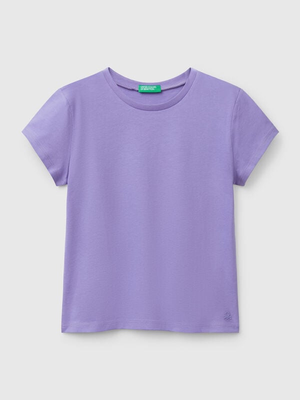 T-shirt em algodão puro Menina