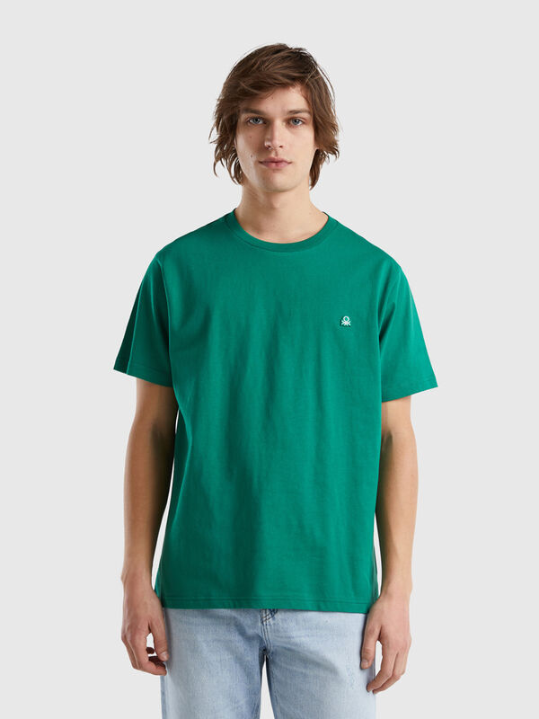 T-shirt básica 100% algodão orgânico Homem