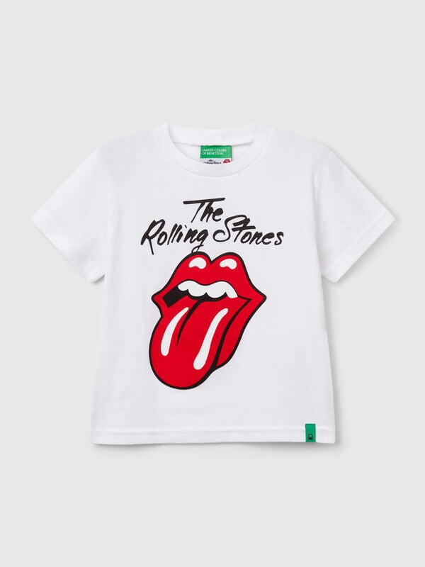 Camiseta com estampa "The Rolling Stones" Menino