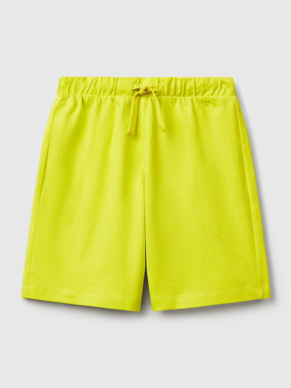 Bermudas em 100% algodão Menino