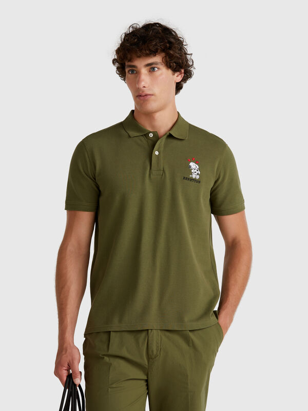 Polo regular fit Snoopy ©Peanuts  Homem
