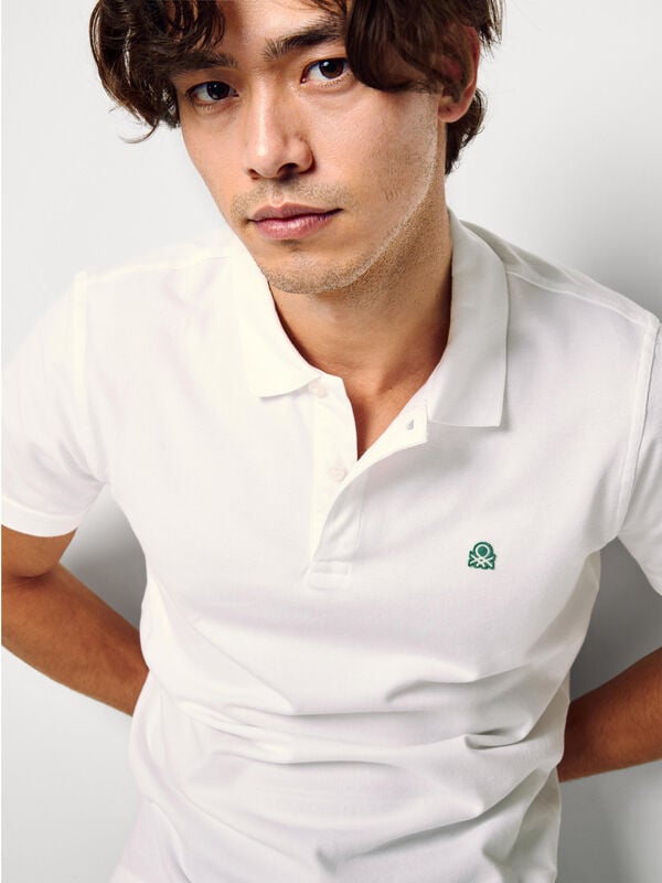 Polo slim fit Homem
