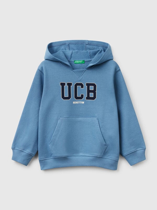 Sweat com capuz 100% algodão Menino
