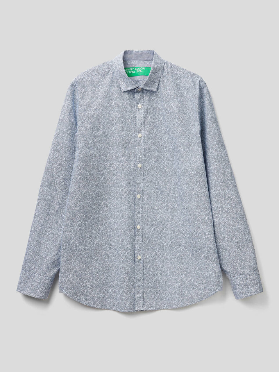 Camisa slim fit estampa padrão image number 1