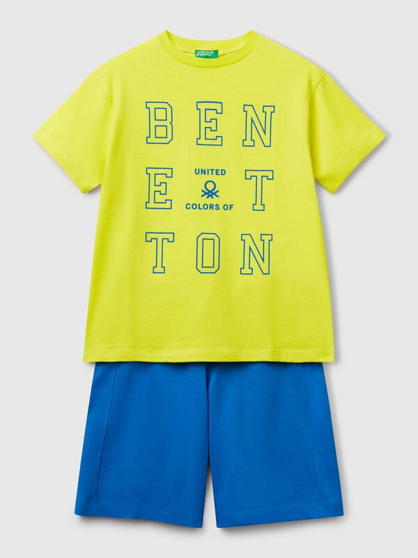 SET T-SHIRT+SHORTS Menino