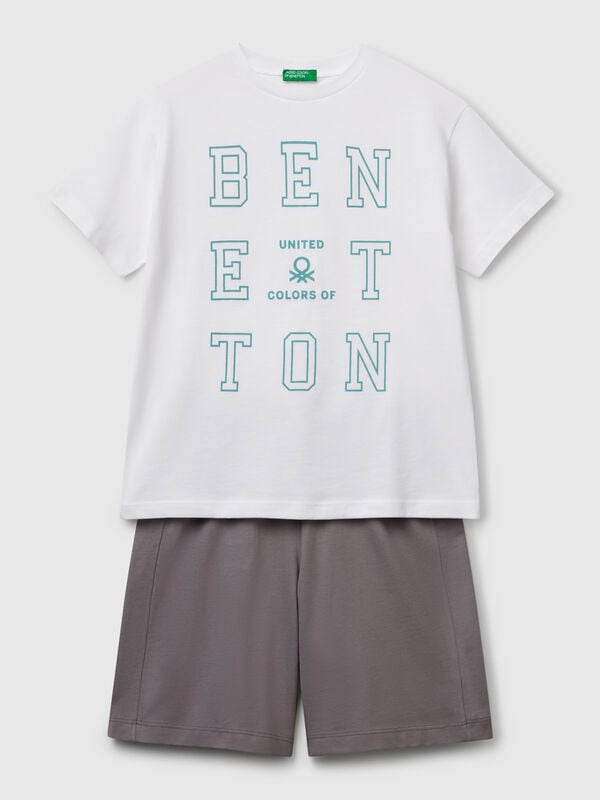 SET T-SHIRT+SHORTS Menino