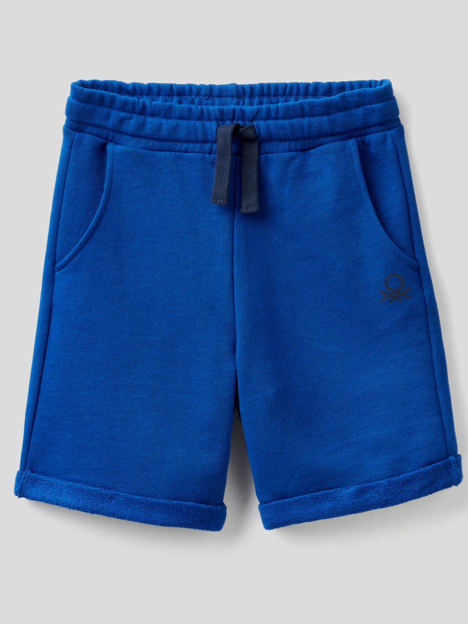 Bermudas em felpo de puro algodão image number 1