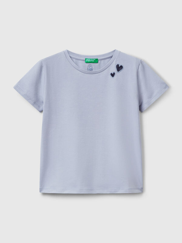 T-shirt com motivo cut out Menina