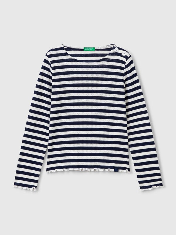 Camiseta listrada Menina