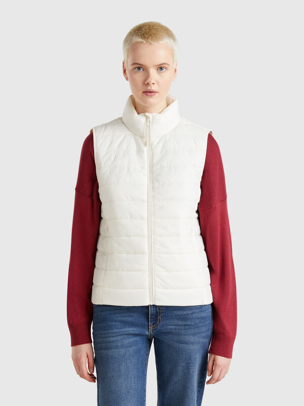 Colete slim fit com enchimento  Mulher