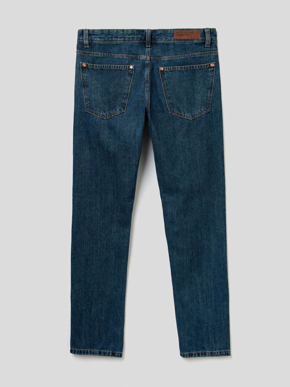 Jeans straight leg 100% algodão image number 2