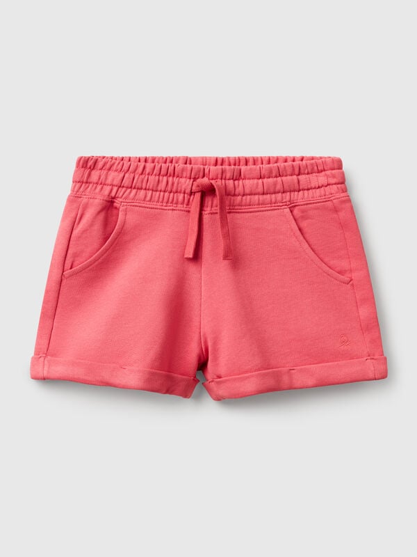 Shorts de lã 100% algodão Menina