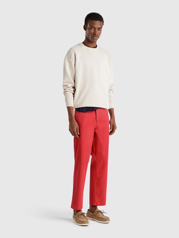 Chinos straight fit Homem
