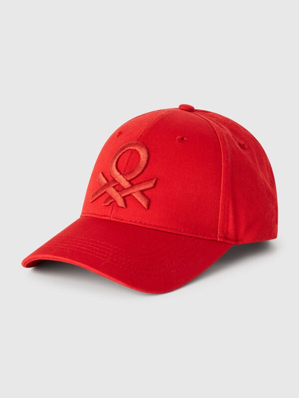 Boné baseball com logótipo bordado Homem
