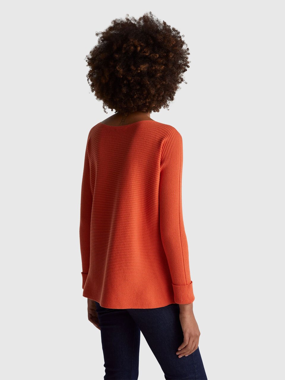 BOAT-NECK SWEAT.L/S Mulher image number null