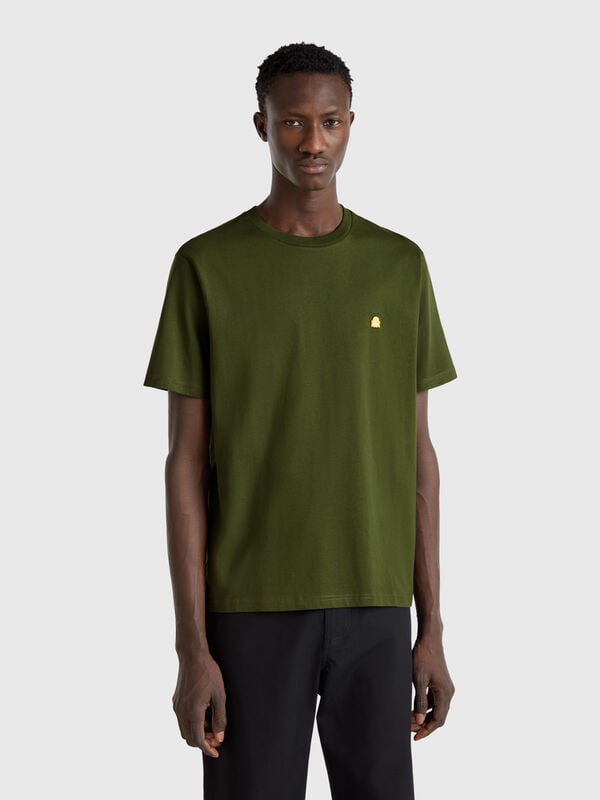 T-shirt básica algodão  Homem