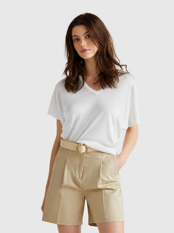 Camisola com manga curta Mulher