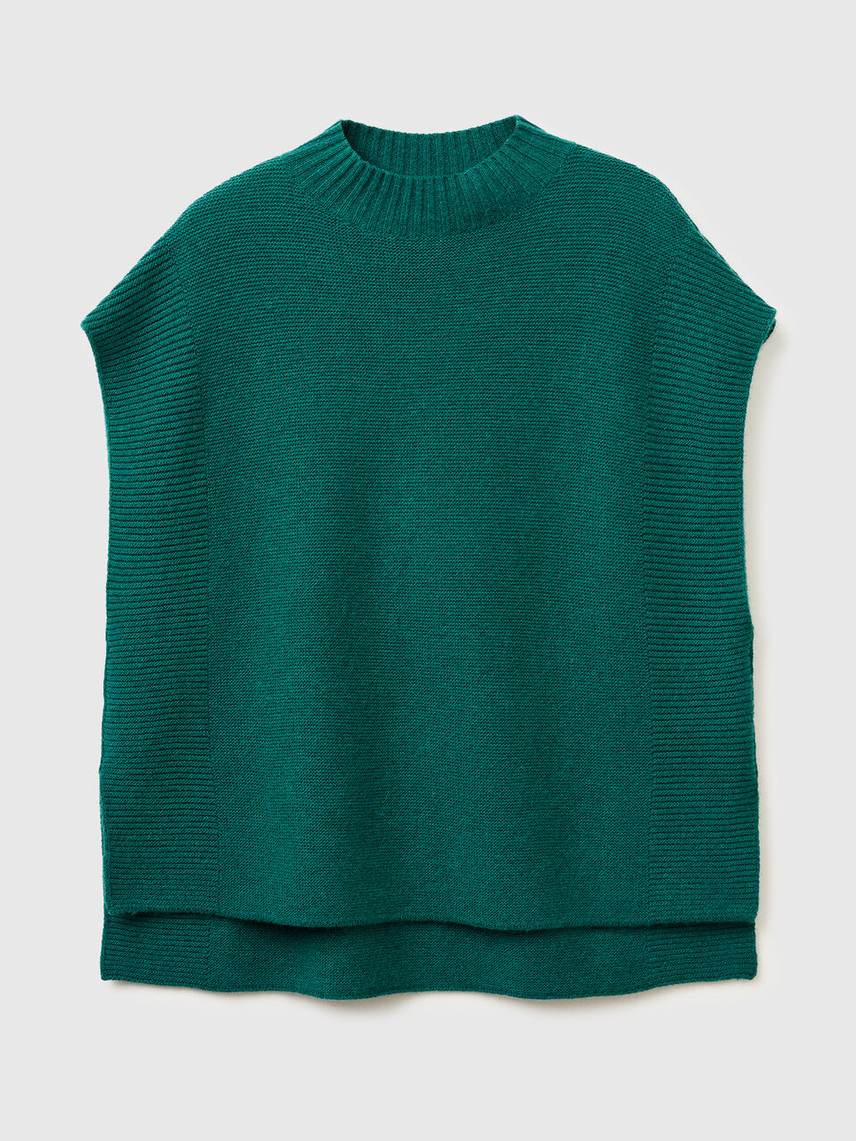 SLEEVELESS SWEATER Mulher image number 1