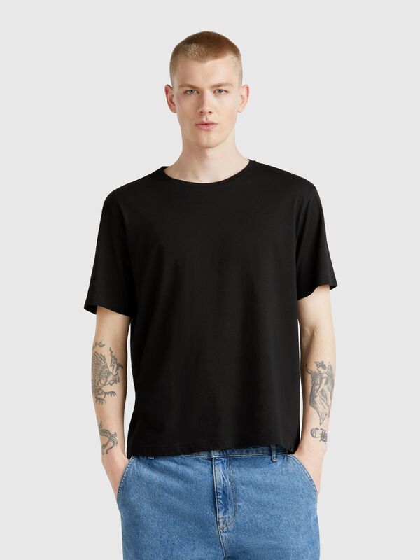 T-shirt em jersey leve Homem