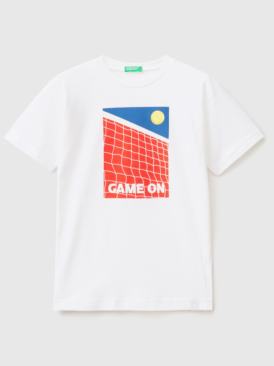 T-shirt com estampa tênis