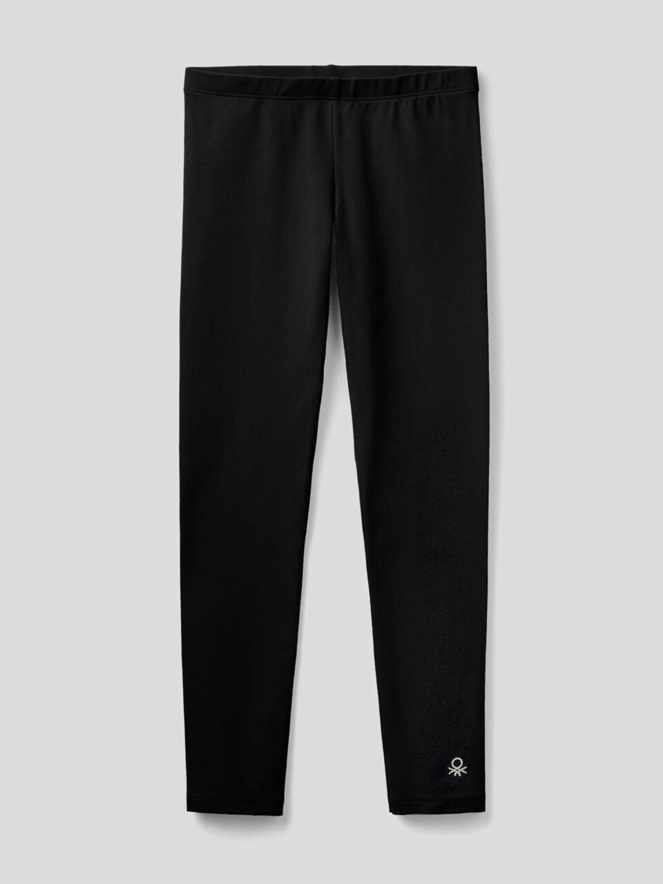 Leggings com logótipo em lurex image number 1