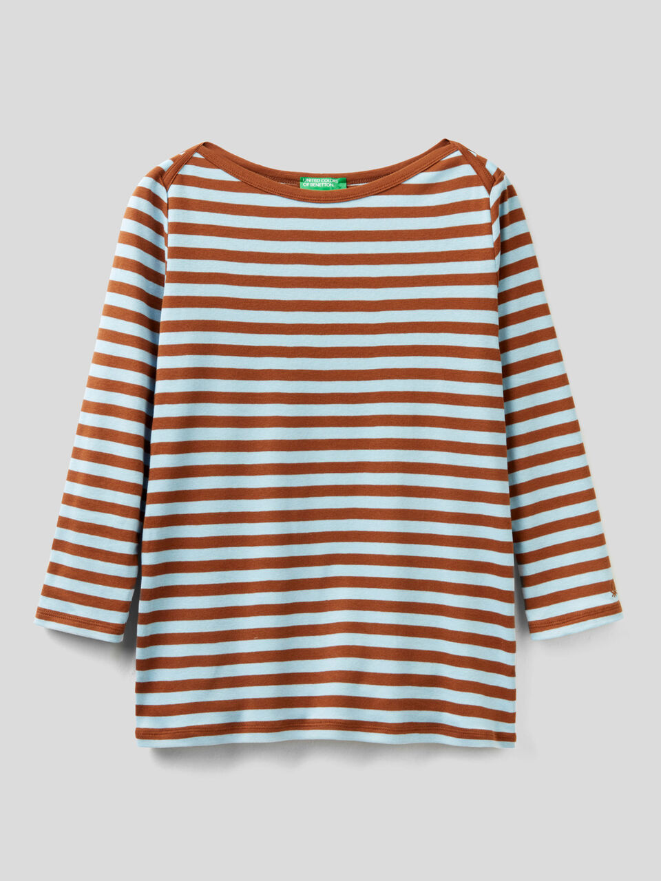 T-shirt às riscas image number 1