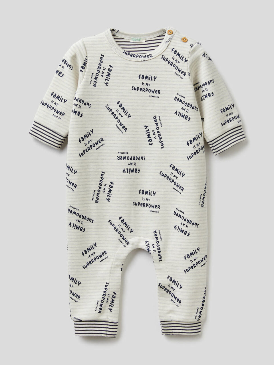 Babygrow em algodão orgânico stretch image number 1
