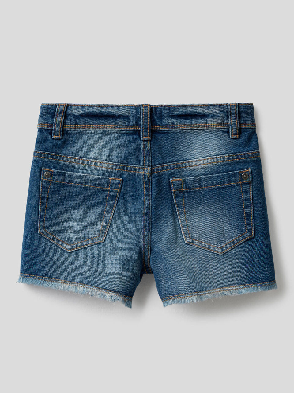 Calções em denim 100% algodão image number 2