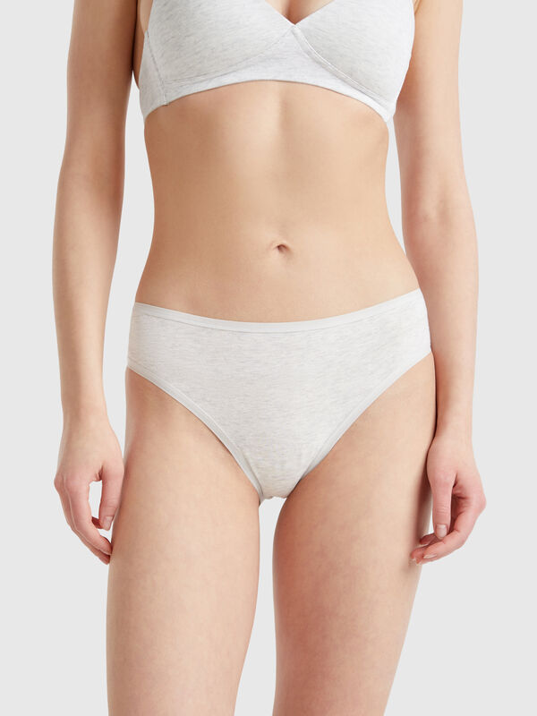 Slip em algodão orgânico stretch Mulher