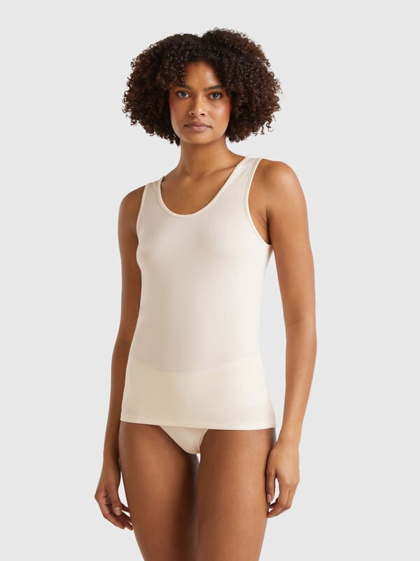 Top em Modal® Tencel™ stretch Mulher