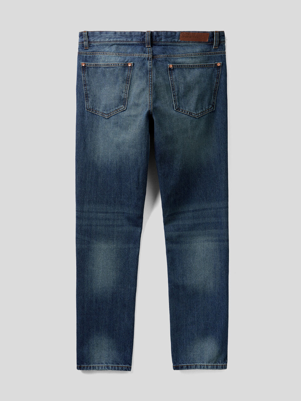 Jeans straight leg 100% algodão image number 2