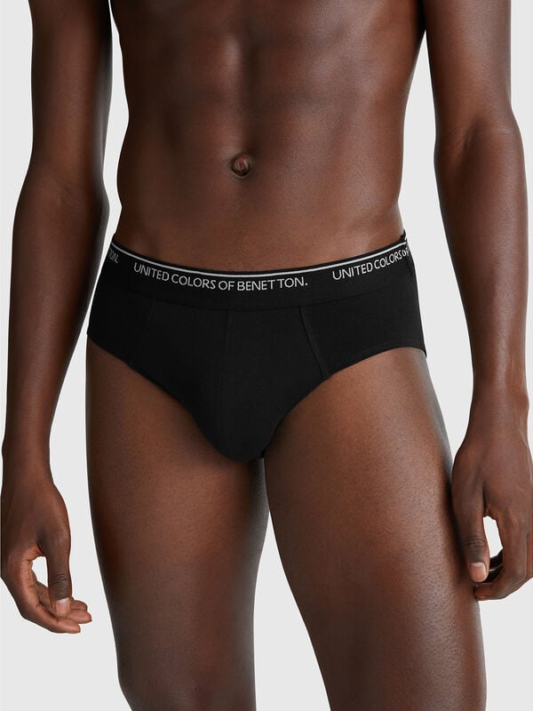 Slip em algodão stretch Homem