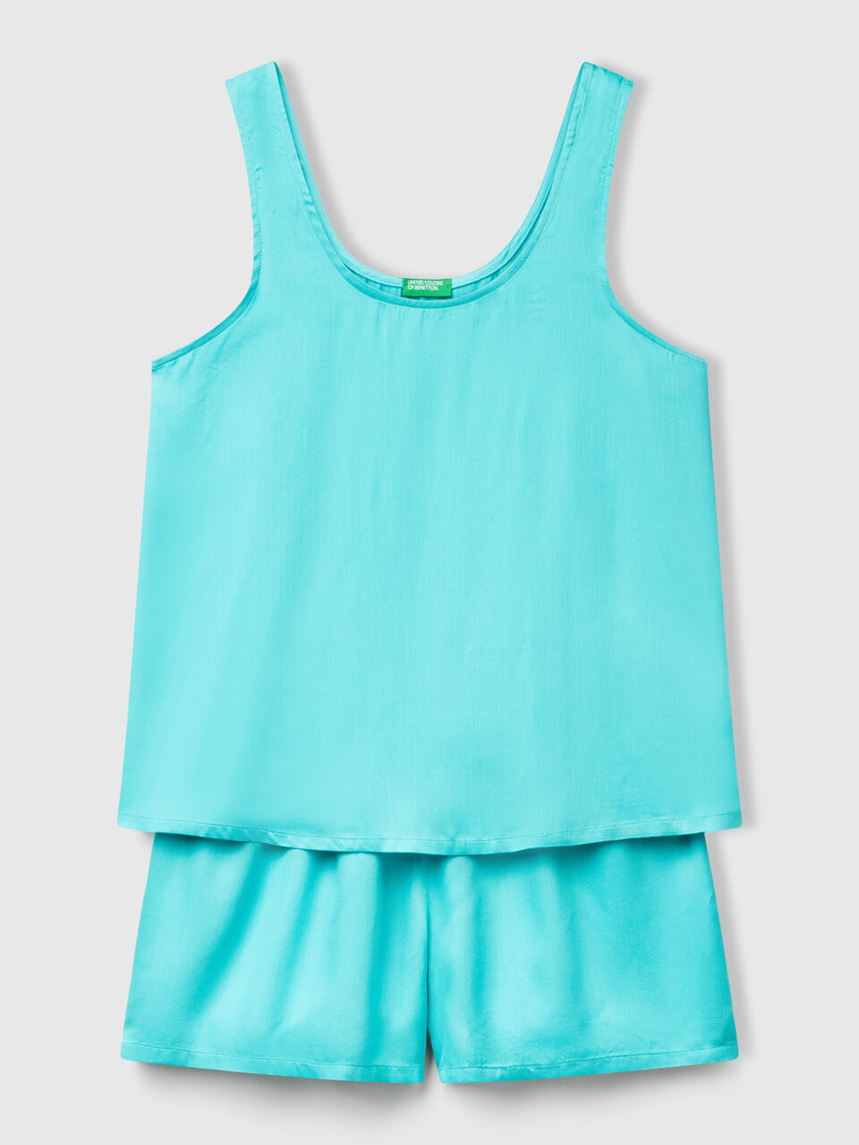 PYJAMA(VEST+SHORTS) Mulher image number 1