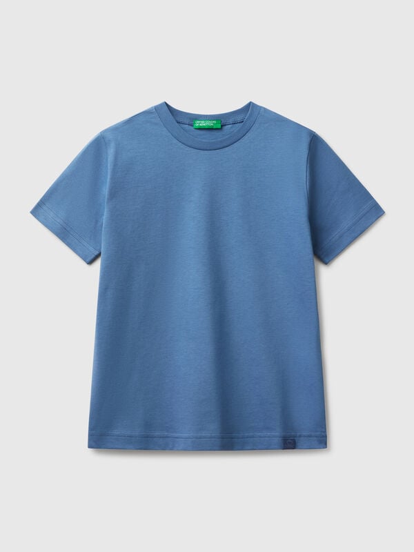 T-shirt de manga curta em algodão Menino